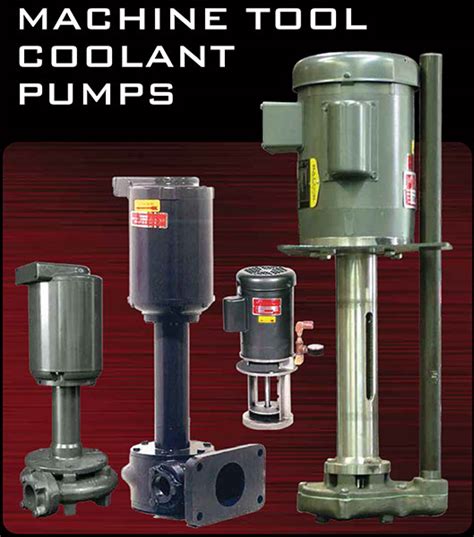 Machine Tool Coolant Pumps .